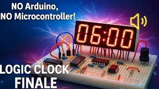 Final Episode : Digital Clock with Custom Alarm & Siren | No Microcontroller 