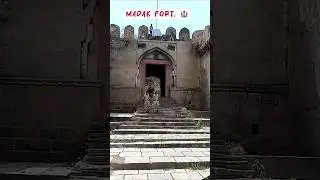 Medak Fort 🏰 || Indian Fort History || Ramu The World Traveller || Telugu Short video ||India Travel