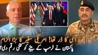American Ambassador Accuses Pakistan of Investing Millions in Trump's Son Insurance Company