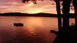 The Sunrise from Alton Bay, New Hampshire