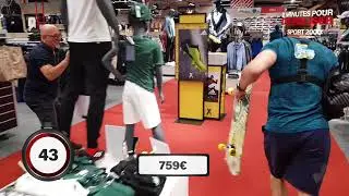 2 Minutes pour d&eacute;valiser Sport 2000 Montbrison