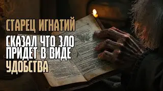 СТАРЕЦ ИГНАТИЙ СКАЗАЛ ЧТО ЗЛО ПРИДЕТ В ВИДЕ УДОБСТВА