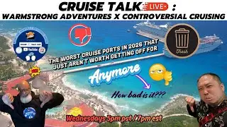 THE WORST CRUISE PORTS IN 2026 THAT  JUST AREN'T WORTH GETTING OFF FOR