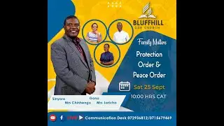 Family Matters || Protection Order and Peace Order || 25 September 2021