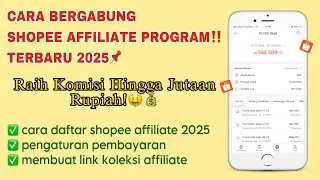 Cara Daftar Shopee Affiliate Program! 2025