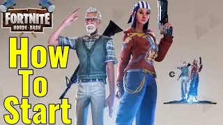 How To Start Horde Bash - Fortnite