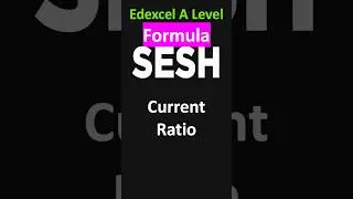 Current Ratio - Edexcel A Level Business #shorts