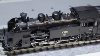 C11-171号機のテスト線での走行
