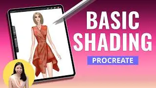 Procreate Beginner Fashion Illustration 6: Roses & Shading