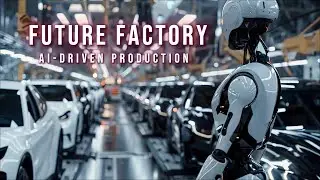 Future Factory 4K AI Automation & Robotic Production | CGI Tech Animation