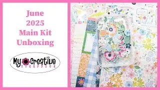 My Creative Scrapbook June Main Kit Unboxing