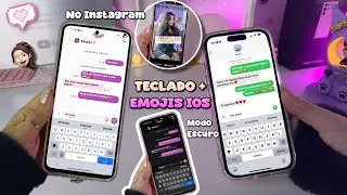 ATUALIZOU! COMO TER O TECLADO DO iPHONE COM SOM E EMOJIS iOS NO ANDROID