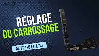 Réglage du carrossage d'une voiture RC 1/8 et 1/10