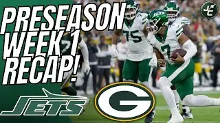 JETS WIN! New York Jets vs Green Bay Packers RECAP! | NFL Preseason Week 1