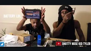 Solar panel kit from tiktok & battery test | Review with my son &lrm;@SnottyNoseKidTyler&nbsp;
