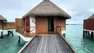 Over Water Villa Room Tour @  Mercure Maldives Kooddoo Resort