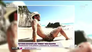 Famosos chilenos lideran ranking de los hombres más guapos - SQP