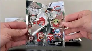 Opening Disney100 HOLIDAY EDITION Figural Bag Clips!