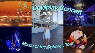 COLDPLAY CONCERT MIAMI || grwm + vlog