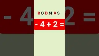 Math Tricks || B O D M A S || #learn #math #shorts