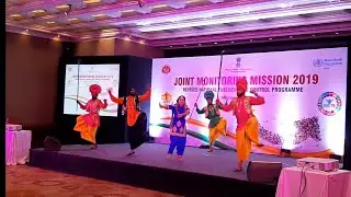Cultural Programme for Joint Monitoring Mission  2019 WHO  in Hyatt Regency Hotel Delhi