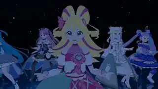 MMD Kimi to idol precure Your idol “sorry for no music because my mom is sleeping”
