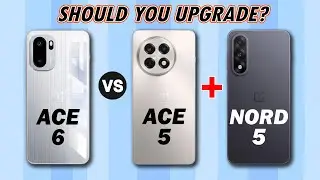 ONEPLUS ACE 6 vs ONEPLUS ACE 5 vs ONEPLUS NORD 5 - Should You Upgrade?