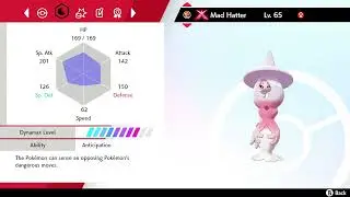 SHINY HATTERENE FROM DYNAMAX ADVENTURES! #pokemon #nintendo #swordandshield #swsh #legendsza 