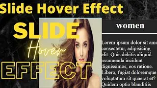 Slide image hover