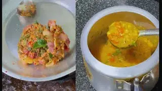 चावल के साथ इतना स्वादिष्ट दोपहर का भोजन | Tasty Lunch #foodmenu