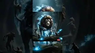 Magical  Lion 😱🤯| Animal Fantasy Story #shorts