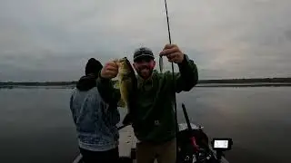 Lake Saint Helen (Michigan) Topwater Bass Fishing (9/29/23)