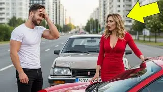 PAI POBRE SOLTEIRO BATE NO CARRO DA MILIONÁRIA… E O QUE ELA FAZ DEPOIS MUDA SUA VIDA!