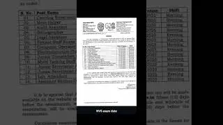 nvs staff nurse exam date 2025