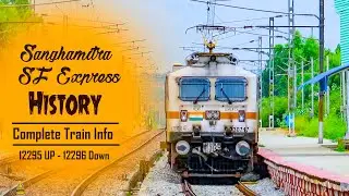 History of संघमित्रा सुपरफास्ट एक्सप्रेस | Sanghamitra SF Express | Train Info | #12295