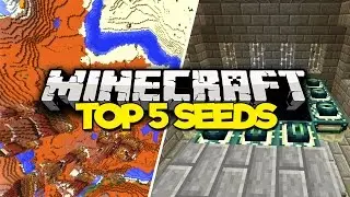 Top 5 Minecraft Seeds - Best Minecraft Seeds (1.9) 2016
