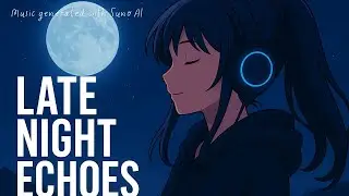 Late Night Echoes – 夜更かし気分を満たすLo-fi女性ボーカル【日本語×英語Mix BGM】