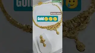 Gold Nahi Gold Plated Necklace | Wedding & Party Wear Designs 🥰 #shorts #viral #sonamsahu