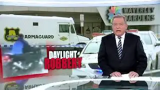Police Investigate Armoured Car Robbery - Mulgrave, Melbourne (2018)