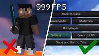 The Secret to 1000 Fps In Minecraft...