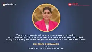 Ms. Sejal Dangayach | Director | Dangayach School of Hotel Management