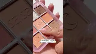 EYESHADOW BLOCK PAKE SOLASI⁉️😱Bikin look super cutesy pakai Eyeshadow Comet dijamin cakep sih☺️