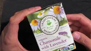 Chamomile with Lavender Herbal Tea Unboxing