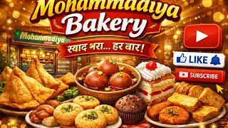 Mohammadiya Bakery 😍 | Fresh Bakery Items | Samosa, Cake & Sweets | Best Bakery Video