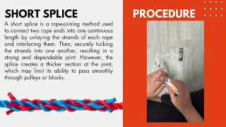 LAB 1: ROPE SPLICING TECHNIQUES 