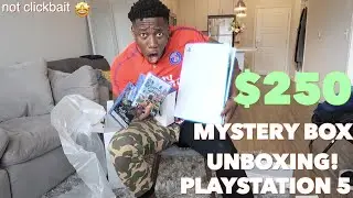 I Paid $250 for a MYSTERY BOX and WON a PS5, extra controller and 4 games🤯 | Unboxing/ Giveaway*