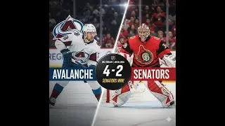 NHL THRILLER! Senators Shock Avalanche | Full Match Highlights & Analysis (Jan 28, 2026)