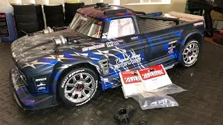 Arrma Infraction V2 more damage then I thought & changing gearing for cooler temps
