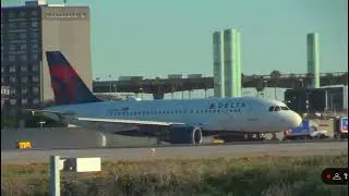 Delta Airplane Suffers Engine Failure on Takeoff - From Plane Spotting Videos