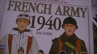 French Army Reference books I used during the building of my Bolt Action French Army